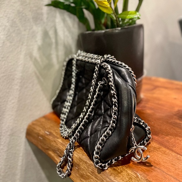 SOLD Chanel Chain Around Shoulder Bag - Picture 8 of 15
